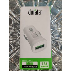 Durata Single USB Car Adaptor 1.5A DR-C13